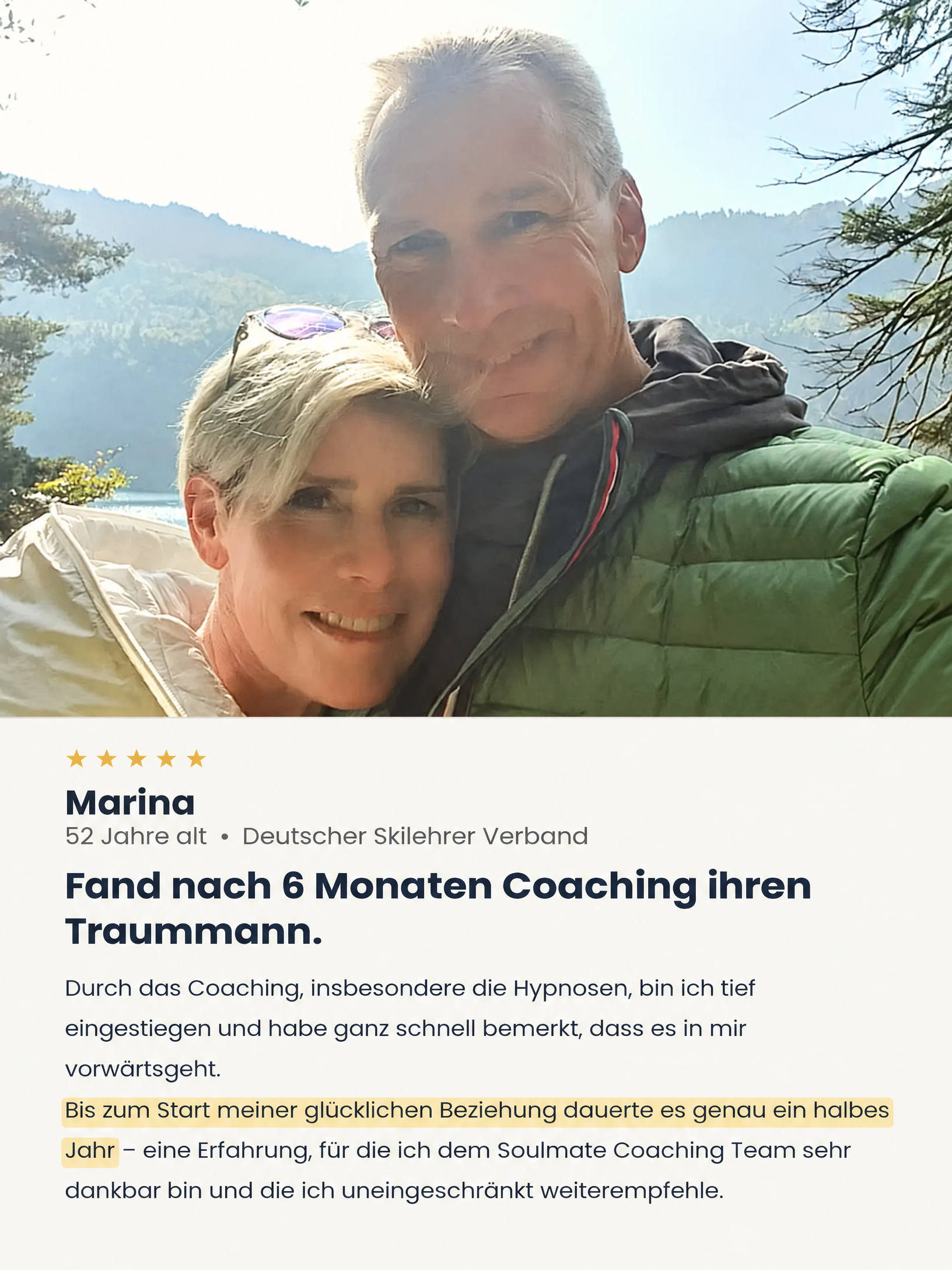Erfolgsgeschichte Marina